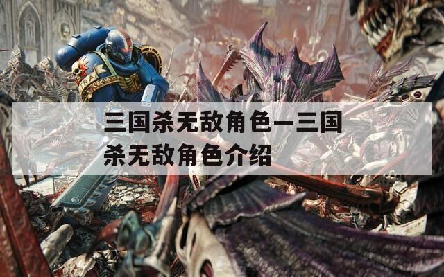 三国杀无敌角色—三国杀无敌角色介绍